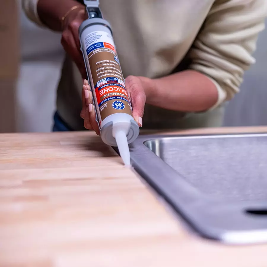 Home 6 caulk pro ge caulk bead